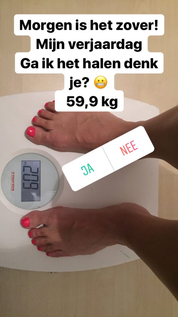 Voor en na foto