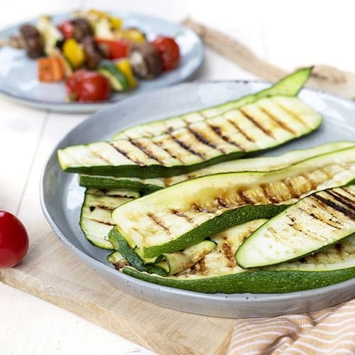 Courgette barbecue