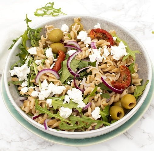 Gezonde pastasalade