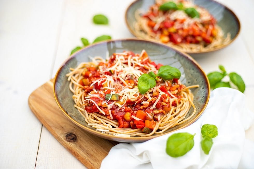 volkoren spaghetti bolognese
