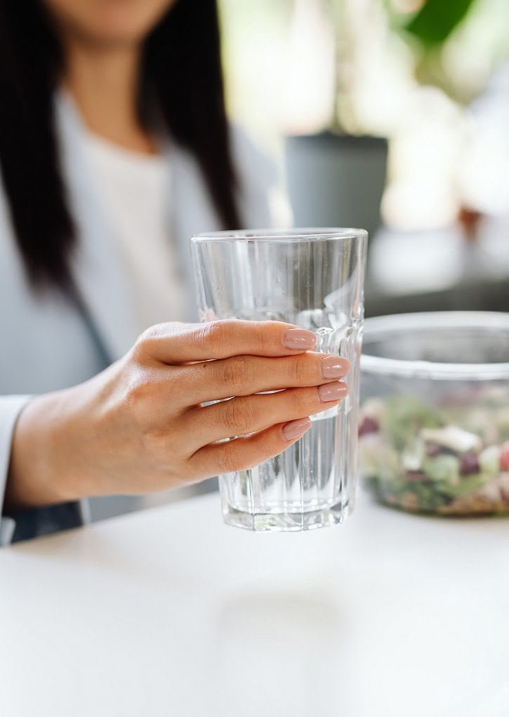 Water drinken